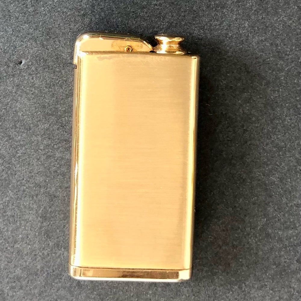 Nacon Vintage PURSE PERFUME SPRAY Etched Orchid Flower Gold Atomizer RARE - Picture 9 of 15